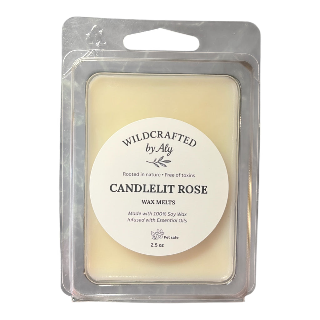 Candlelit Rose Wax Melts 2.5 oz.