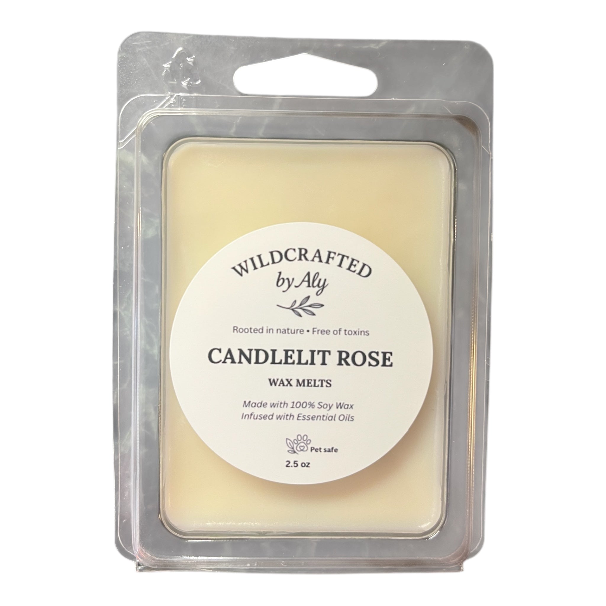 Candlelit Rose Wax Melts 2.5 oz.