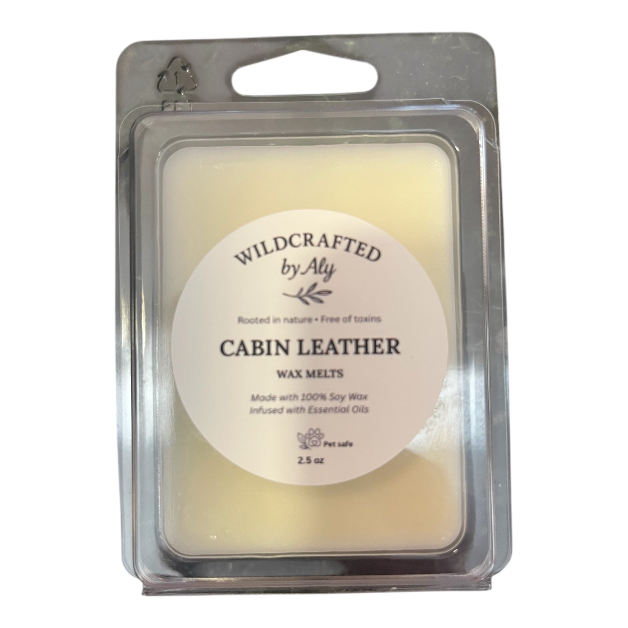 Cabin Leather Wax Melts 2.5 oz.