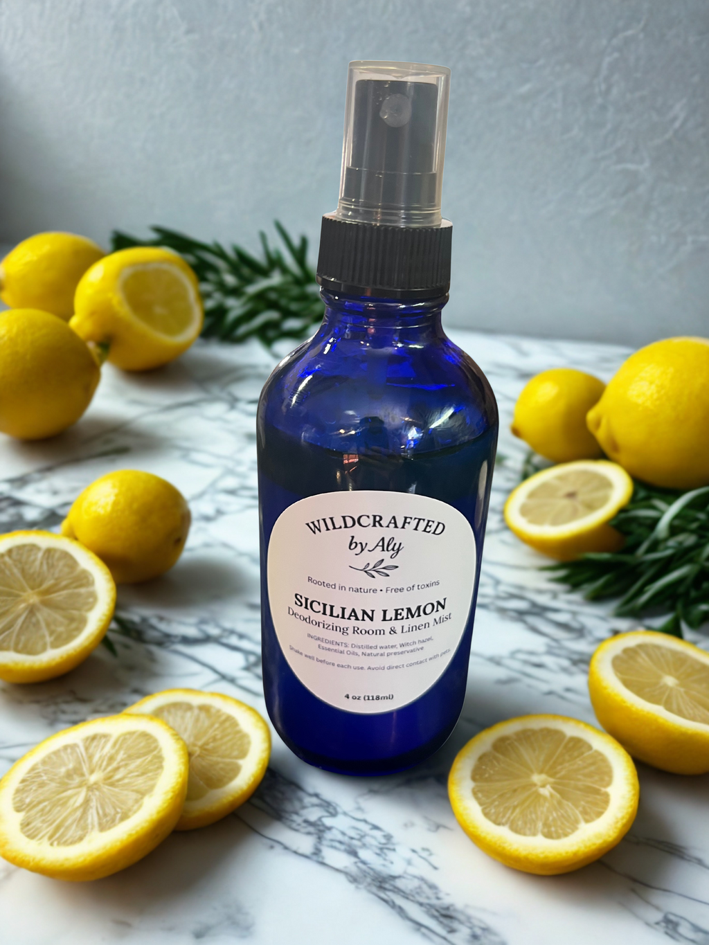 Sicilian Lemon Deodorizing Room & Linen Mist 4 oz.